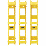 Eaton Tripp Lite Series High-Capacity Vertical Cable Manager - Double Finger Duct, Yellow, 6 ft. (1.8 m)