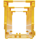 VERTICAL CABLE MANAGER YELLOW