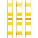 VERTICAL CABLE MANAGER YELLOW