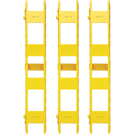 VERTICAL CABLE MANAGER YELLOW