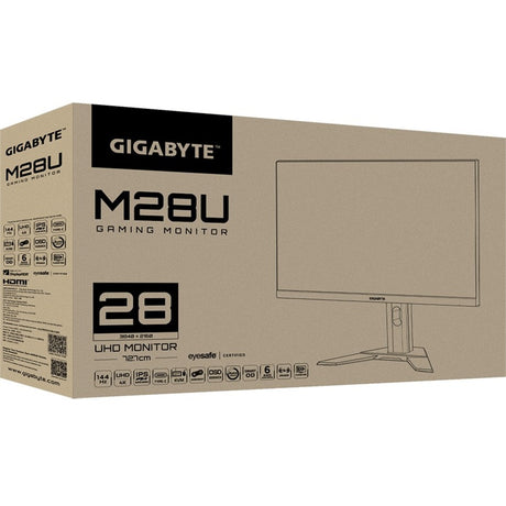 Gigabyte M28U 28" Class 4K UHD Gaming LCD Monitor - 16:9 - Black