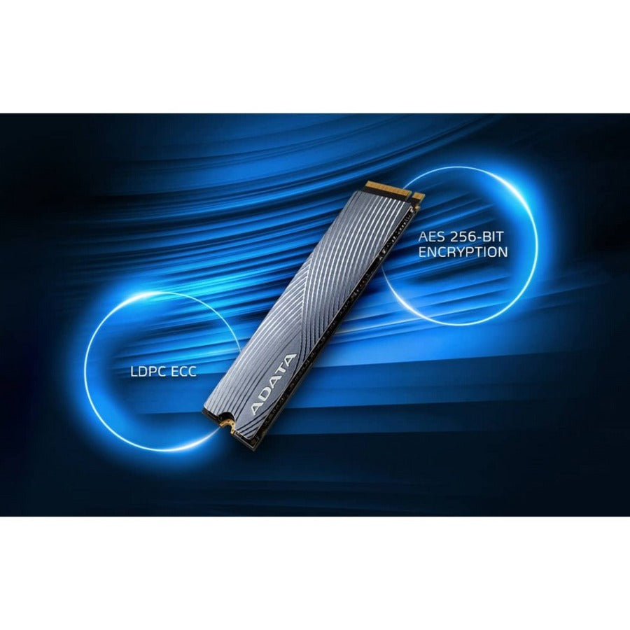 Adata SWORDFISH 500 GB Solid State Drive - M.2 2280 Internal - PCI Express NVMe (PCI Express NVMe 3.0 x4)