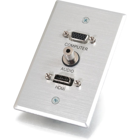 HDMI+VGA+3.5MM ALUMINUM WALL