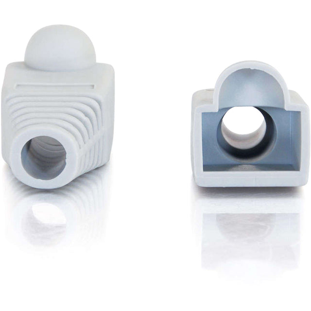 C2G RJ45 Snagless Boot Cover 50-Pack - Gray (TAA Compliant)