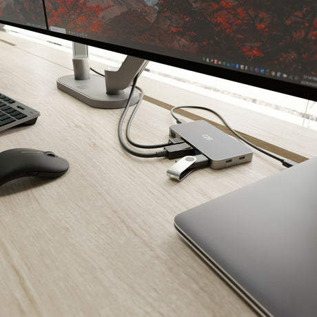 C2G Dual Monitor Docking Station - USB C to 4K HDMI, DIsplayPort & VGA