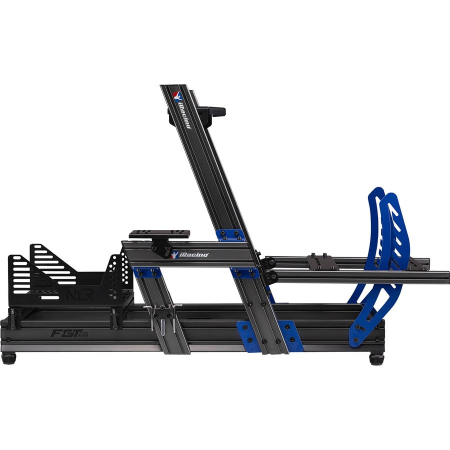 Next Level Racing F-GT Elite Formula and GT Aluminum Profile Simulator Cockpit iRacing Edition