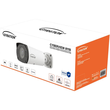 Gyration CYBERVIEW 811B 8 Megapixel Indoor/Outdoor HD Network Camera - Color - Bullet