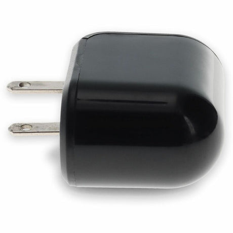 Wall Charger 2X USB-A 2.0 5V at 2.4A Single port or 5V at 1A Dual port 12W total, Black