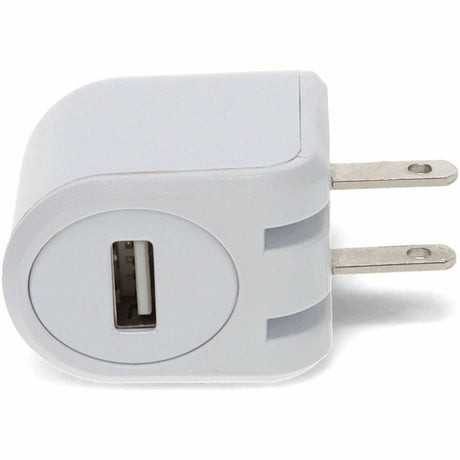 AddOn Wall Plug to USB 2.0 (A) 5V 2.4A for US White