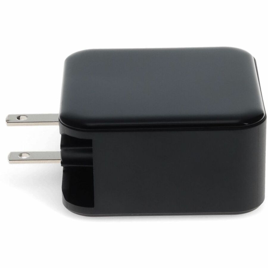 AddOn Wall Plug to USB 3.1 Type (C) 15V at 3A, or 20V at 3A 60W total for US Black