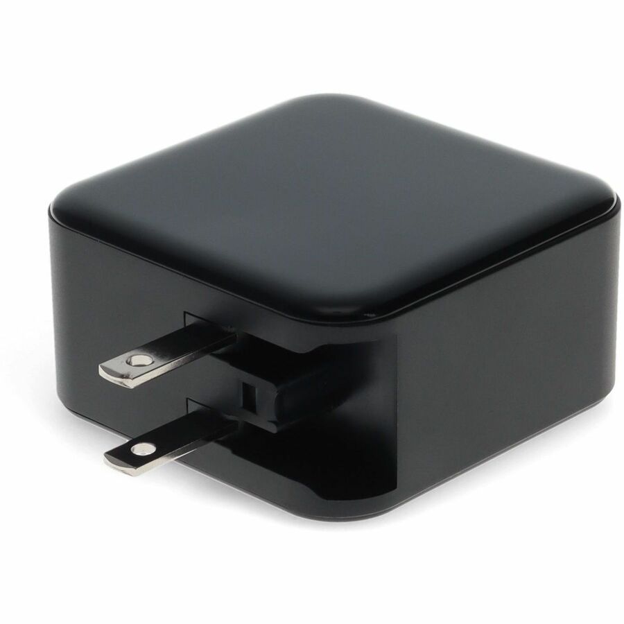AddOn Wall Plug to USB 3.1 Type (C) 15V at 3A, or 20V at 3A 60W total for US Black