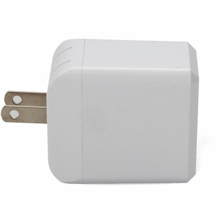 Wall Charger to 1X USB-C 3.1 5V at 3A, 9V at 2A, or 12V at 1.5A 18W total, White