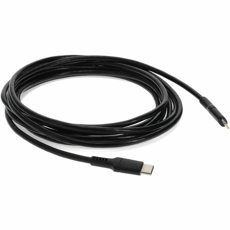 AddOn 1.0m (3.3ft) USB 3.1 Type (C) Male to Lightning Male Sync and Charge Black Cable