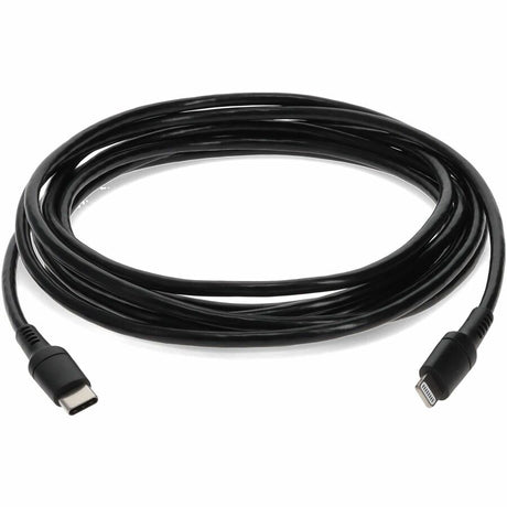 6ft (2m) USB-C 3.1 Male to Lightning Male Sync and Charge Black Cable