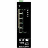 Eaton Tripp Lite Series 5-Port Unmanaged Industrial Gigabit Ethernet Switch - 10/100/1000 Mbps, PoE+ 30W, -10&deg; to 60&deg;C, DIN Mount, TAA