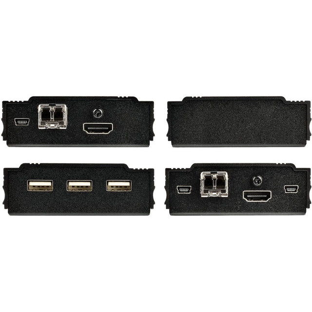 StarTech.com 4K HDMI KVM Extender over Fiber, HDMI Video & USB over Fiber, up to 984ft/300m (MultiMode), 10G MMF SFP+ Modules
