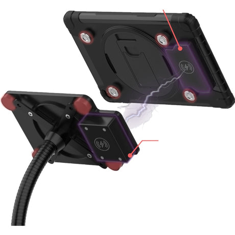 FLOOR STAND WORKSTATION WITH