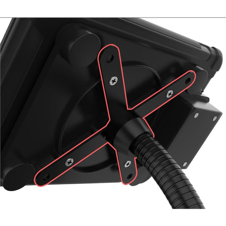 FLOOR STAND WORKSTATION WITH