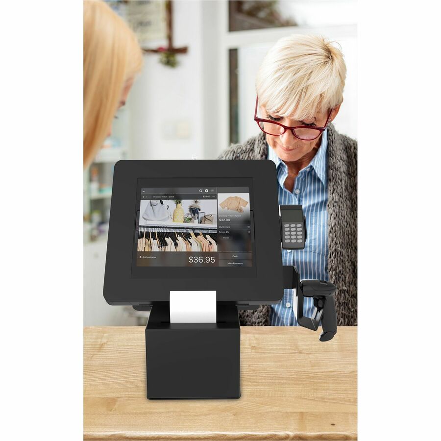 VESA DUAL PLATE POS STATION W/