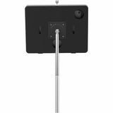 CTA Digital Compact Mobile Floor Stand with Universal Security Enclosure (Black)