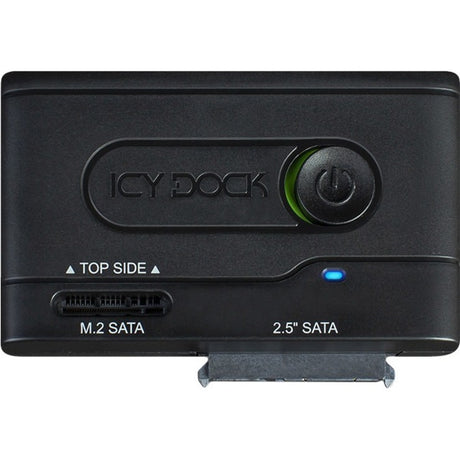 Icy Dock EZ-Adapter MB031U-1SMB Drive Enclosure SATA, M.2 - USB 3.2 (Gen 1) Type C Host Interface External - Black