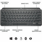 Logitech MX Keys Mini Wireless Illuminated Keyboard for Business, Compact, Logi Bolt Technology, Graphite