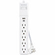 CyberPower P504UC Home Office 5 - Outlet Surge Protector with 500 J Surge Suppression