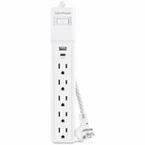 CyberPower P504UC Home Office 5 - Outlet Surge Protector with 500 J Surge Suppression