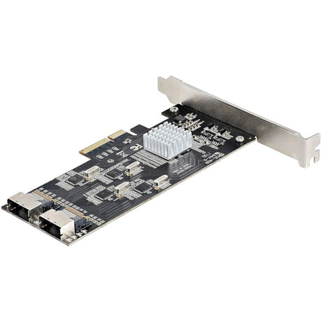 StarTech.com 8 Port SATA PCIe Card, PCI Express 6Gbps SATA Expansion Card with 4 Controllers, PCI-e x4 Gen 2 to SATA III Adapter Card