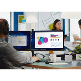 ViewSonic VG2455_56A_H2 24 Inch Dual Pack Head-Only 1080p IPS Monitors with USB C 3.2 with 90W Power Delivery, Docking Built-In, HDMI, VGA for Home and Office