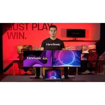 ViewSonic VG2455_56A_H2 24 Inch Dual Pack Head-Only 1080p IPS Monitors with USB C 3.2 with 90W Power Delivery, Docking Built-In, HDMI, VGA for Home and Office