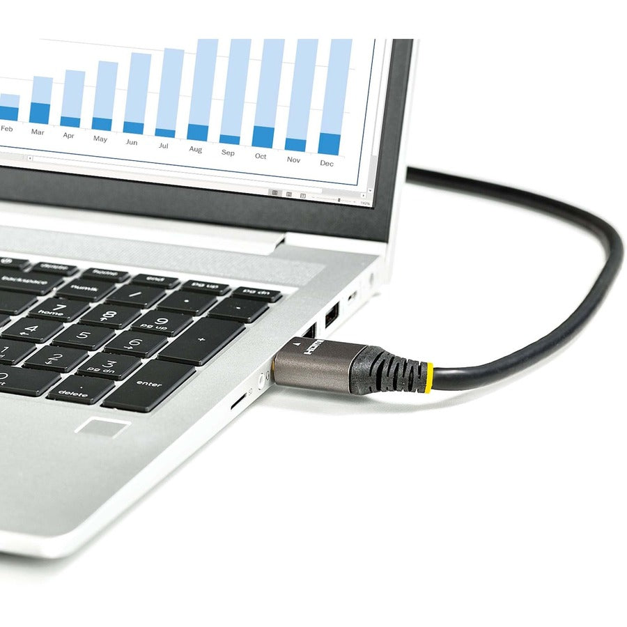 StarTech.com 10ft 3m Premium Certified HDMI 2.0 Cable, High Speed Ultra HD 4K 60Hz HDMI Cable with Ethernet, HDR10, UHD HDMI Monitor Cord