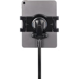 StarTech.com Mobile Tablet Stand with wheels, Height Adjustable Cart, Universal Rolling Tablet Stand for 7 - 11in w/ Detachable Holder, TAA