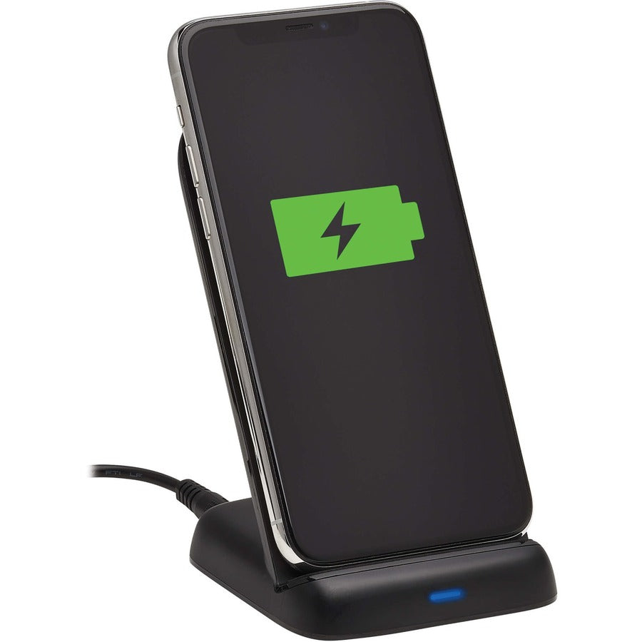 Eaton Tripp Lite Series 10W Wireless Fast-Charging Stand with International AC Adapter, Black