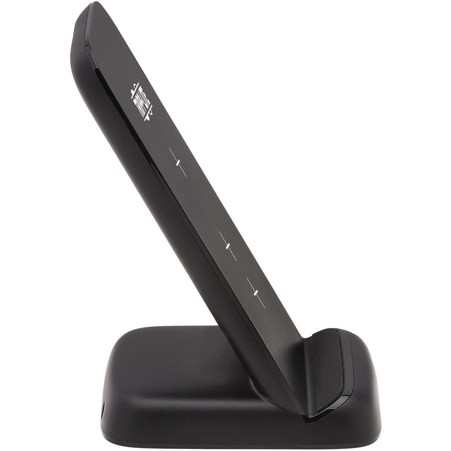 Eaton Tripp Lite Series 10W Wireless Fast-Charging Stand with International AC Adapter, Black