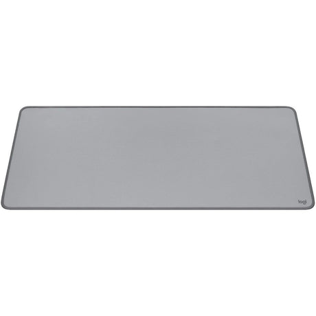 Logitech Desk Mat - Studio Series, Multifunctional Large Desk Pad, Anti-slip Base, Spill-resistant Durable Design, Mid-Gray