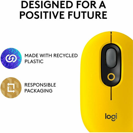 Logitech POP Mouse, Wireless Mouse with Customizable Emojis, SilentTouch Technology, Precision/Speed Scroll, Blast