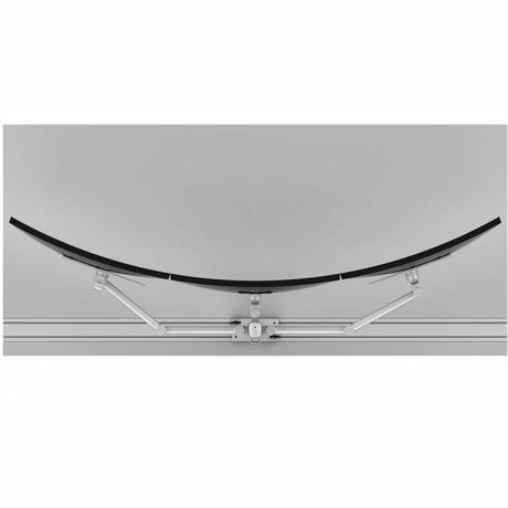 Atdec Modular Desk Mount for Monitor, Display Screen, Flat Panel Display, Curved Screen Display - Silver