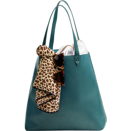 Francine Collection Made Easy Carrying Case (Tote) for 15" to 17" Notebook - Emerald Green