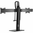 Eaton Tripp Lite Series Safe-IT Adjustable Monitor Stand for 17" to 27" Displays, Antimicrobial