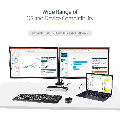 StarTech.com 20" 50cm USB C Cable 10Gbps, USB 3.1 Type-C Cable, 5A/100W, DP Alt Mode, USB-C Cord for USB-C Laptop/Phone/Device