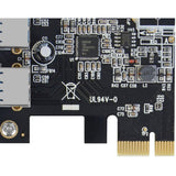 USB 3.0 2 PORT EXT PCIE CARD