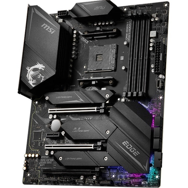 MSI MPG X570S EDGE MAX WIFI Desktop Motherboard - AMD X570 Chipset - Socket AM4 - ATX