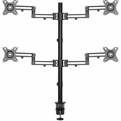 Eaton Tripp Lite Series Quad-Monitor Flex-Arm Desktop Clamp for 13" to 27" Displays