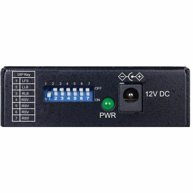 Eaton Tripp Lite Series Hardened Copper to Fiber Media Converter - 10/100 Mbps, RJ45/SC Multimode, -10&deg; to 60&deg;C, 2 km (1.2 mi.), TAA