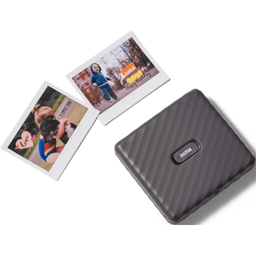 instax Link Wide Instant Film Printer - Color - Photo Print - Portable - Mocha Gray