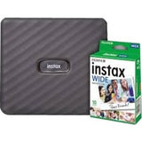 instax Link Wide Instant Film Printer - Color - Photo Print - Portable - Mocha Gray