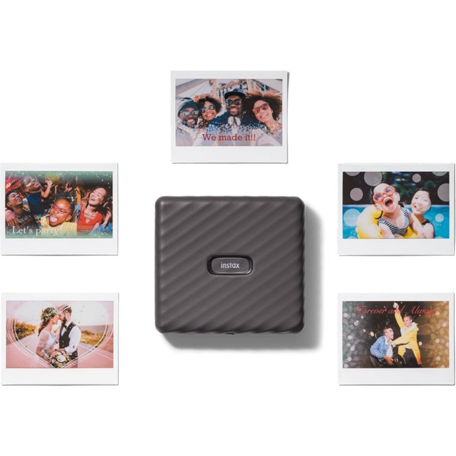 instax Link Wide Instant Film Printer - Color - Photo Print - Portable - Mocha Gray