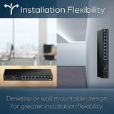 8-PORT UNMANAGED 2.5G POE+ SW