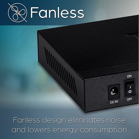 8-PORT UNMANAGED 2.5G POE+ SW